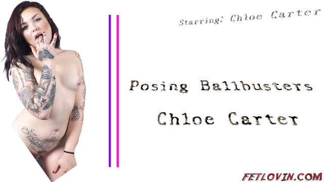 Posing Ballbusters – Chloe Carter